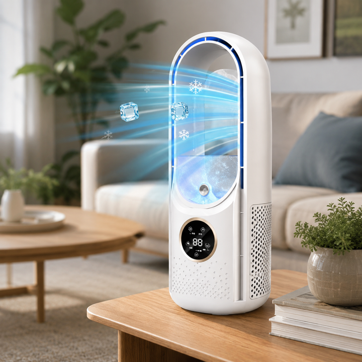 Portable Bladeless Air Conditioner Mini Personal Cooler