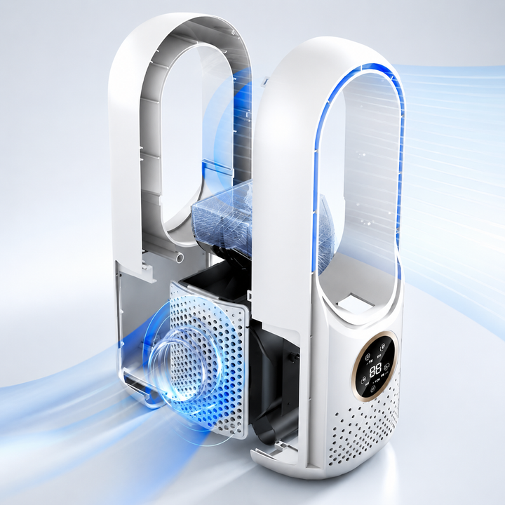 Portable Bladeless Air Conditioner Mini Personal Cooler