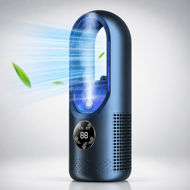Portable Bladeless Air Conditioner Mini Personal Cooler