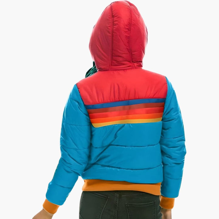 Women's Quilted Hooded Jacket