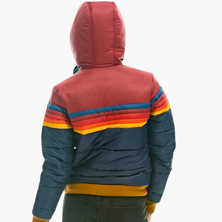 Women's Quilted Hooded Jacket