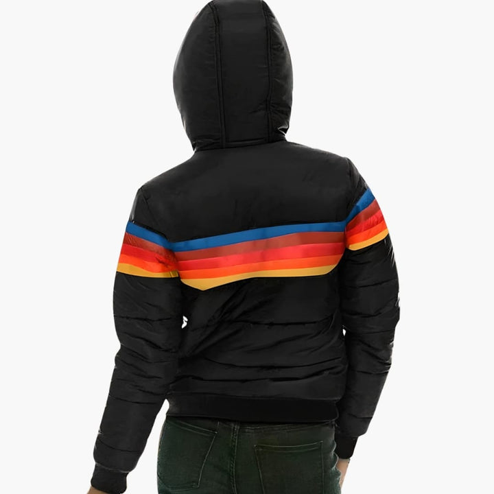Women's Quilted Hooded Jacket