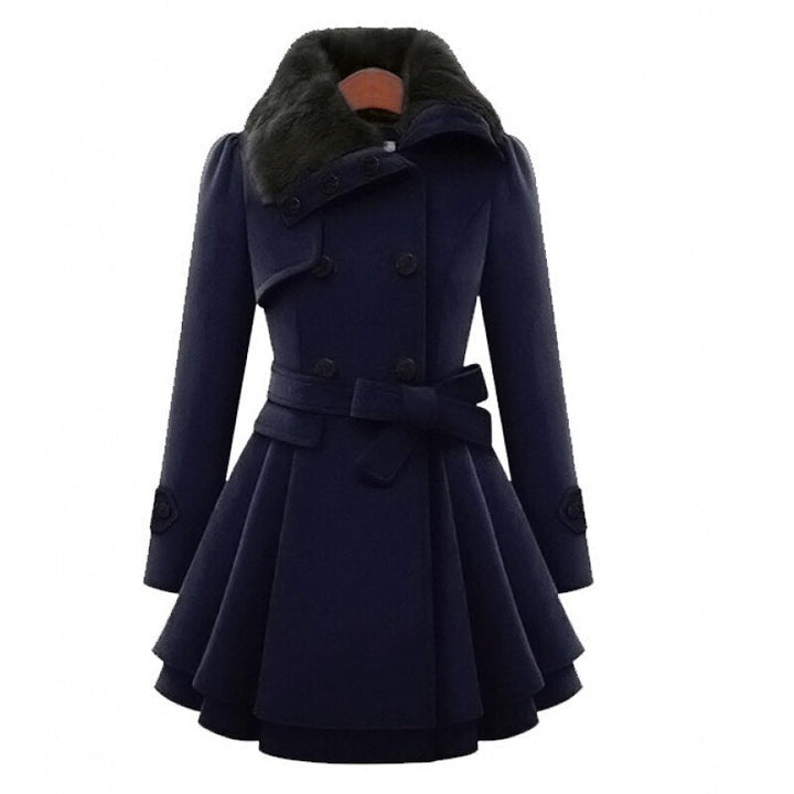 Constance | Women's Double-Breasted Belted Winter Coat
