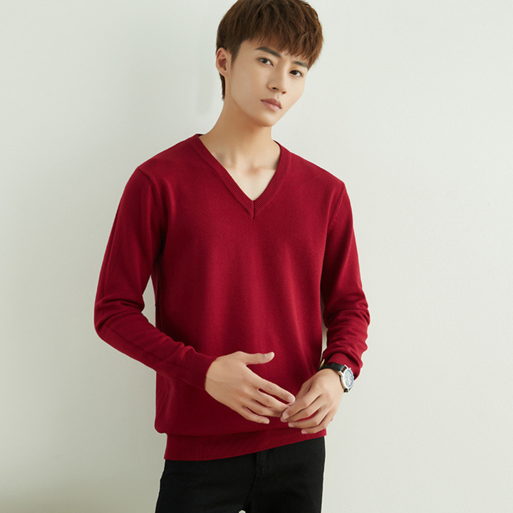Ronald | Men's Classic V-Neck Jumper