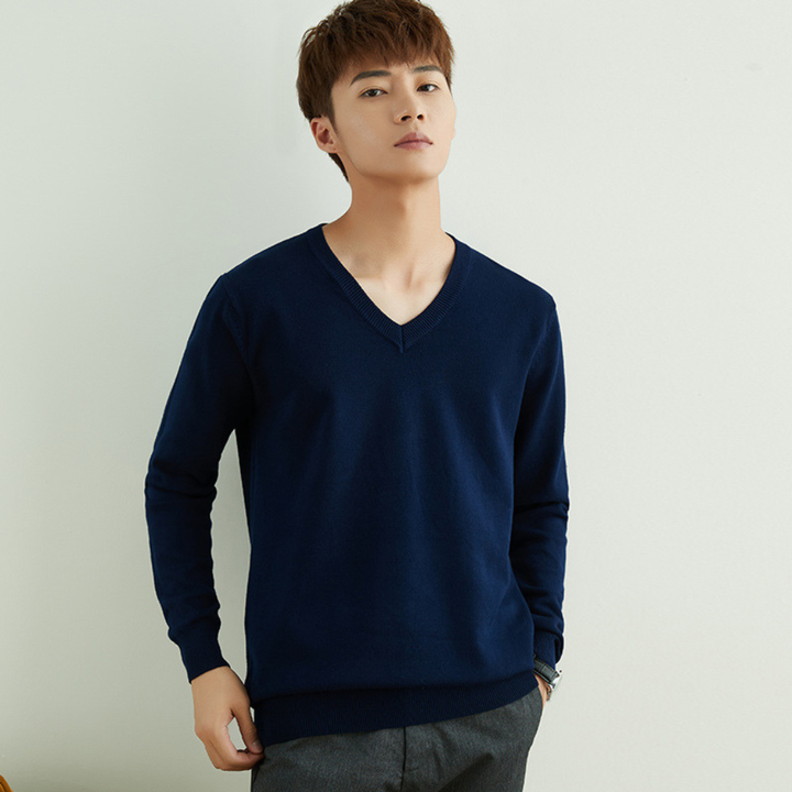 Ronald | Men's Classic V-Neck Jumper