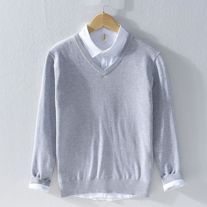 Ronald | Men's Classic V-Neck Jumper