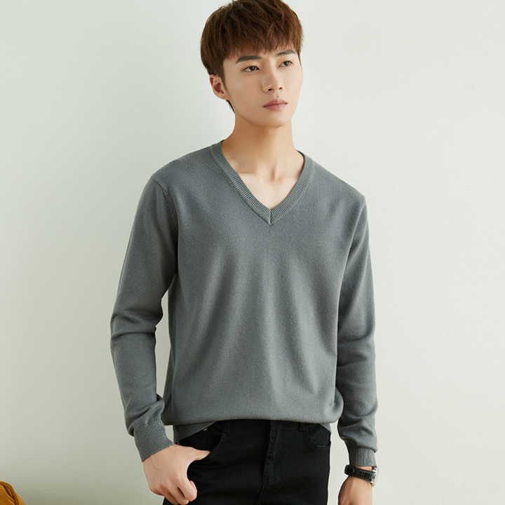 Ronald | Men's Classic V-Neck Jumper