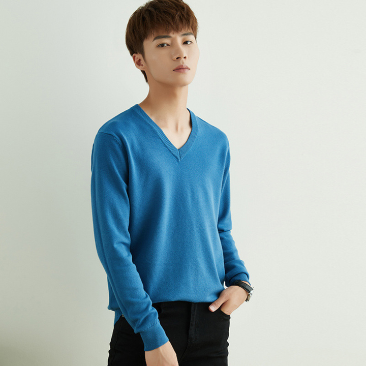 Ronald | Men's Classic V-Neck Jumper