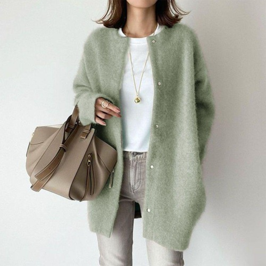 Sylvia | Women's Lightweight Wool Knit Cardigan