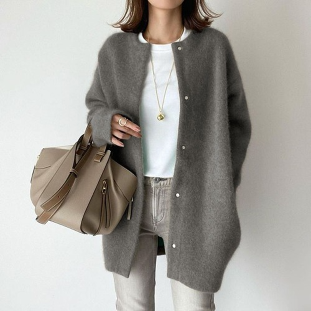 Sylvia | Women's Lightweight Wool Knit Cardigan