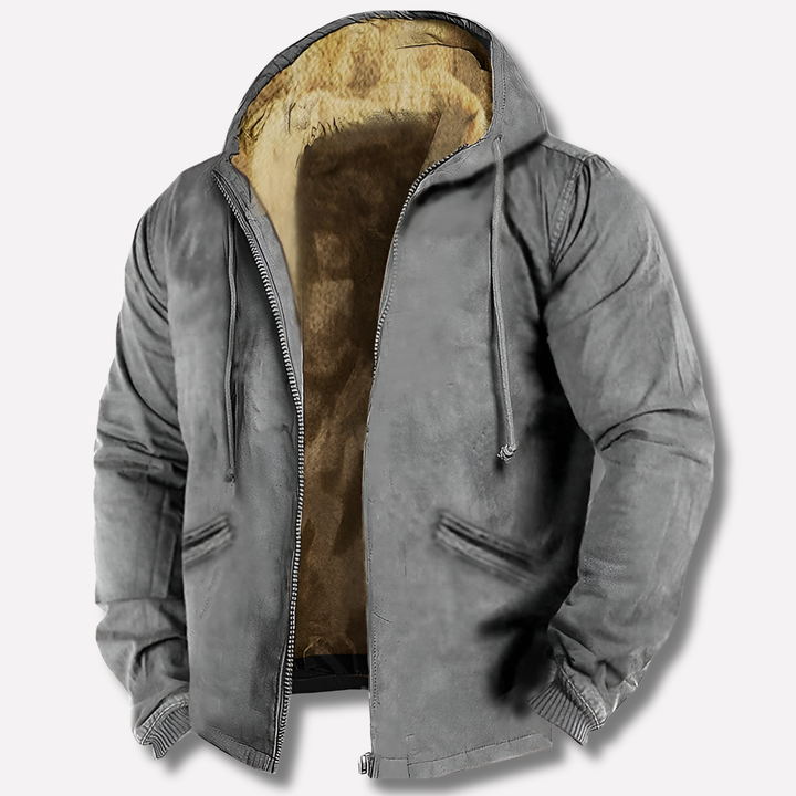 Arnold | Men's Fleece-Lined Hooded Winter Jacket