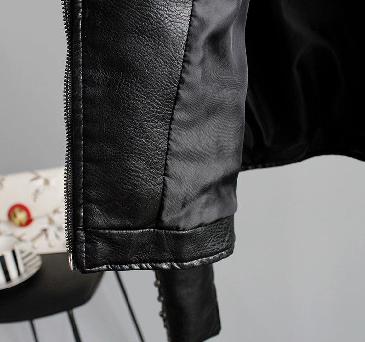 Bronwyn | Women's Embroidered Biker Jacket