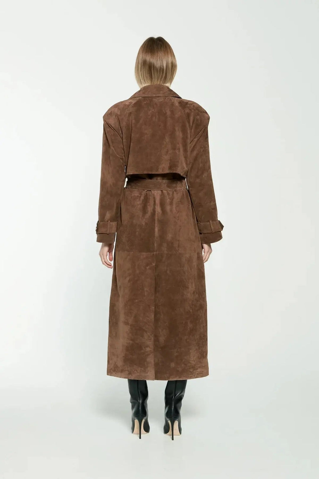 Arabella | Women's Long Belted Trench Coat
