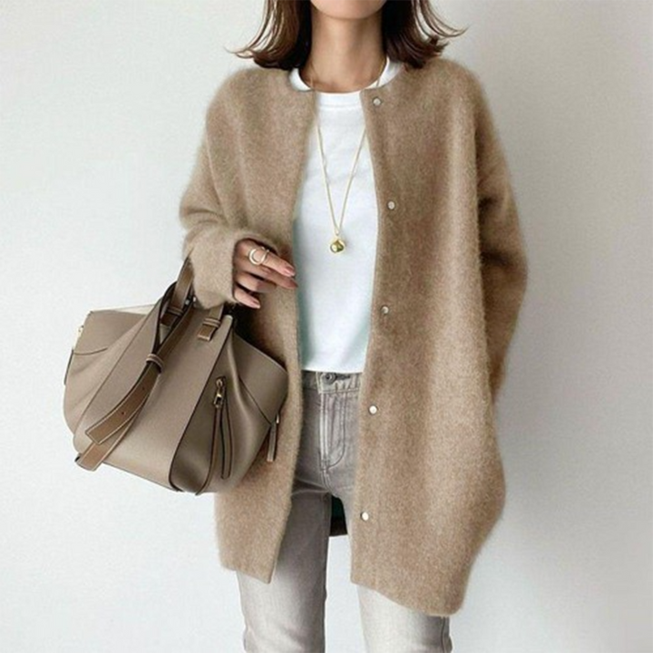 Sylvia | Women's Lightweight Wool Knit Cardigan