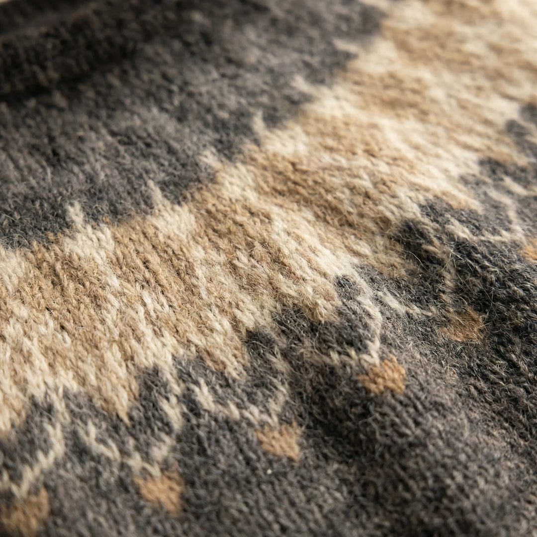 Keziah | Women's Jacquard Crew Neck Knit Jumper
