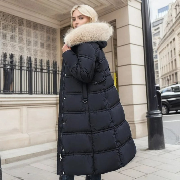 Vivienne | Women's Faux Fur Collar Winter Jacket