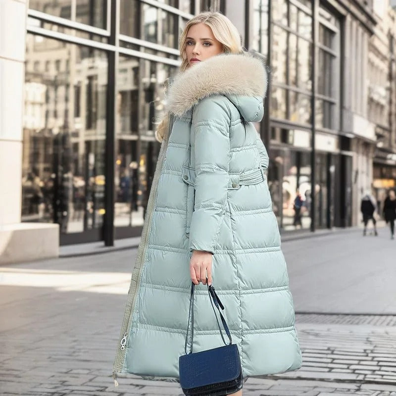 Vivienne | Women's Faux Fur Collar Winter Jacket