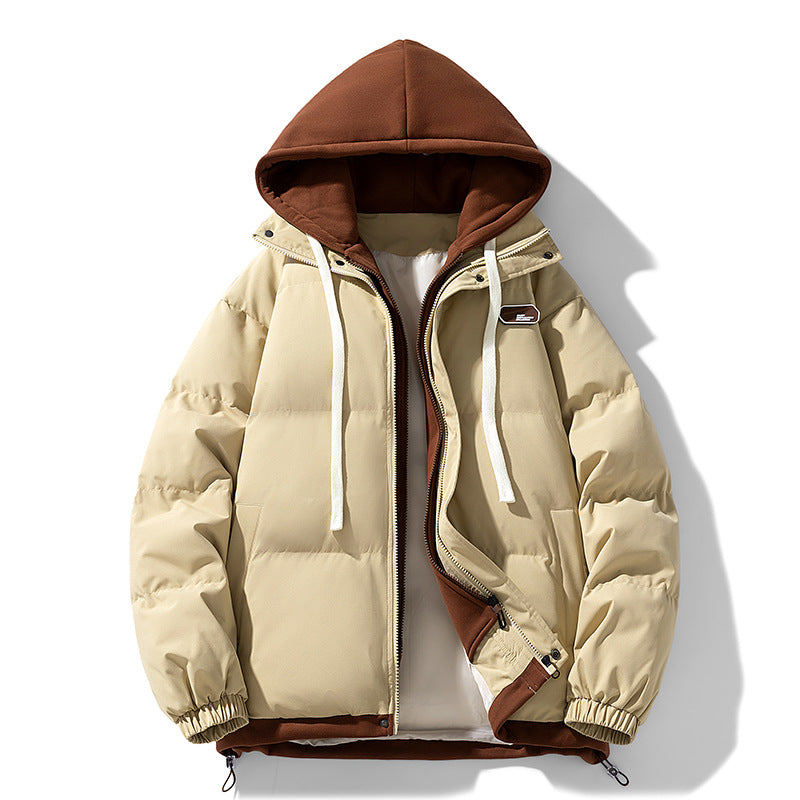 Rex | Men's Quilted Hooded Puffer Jacket