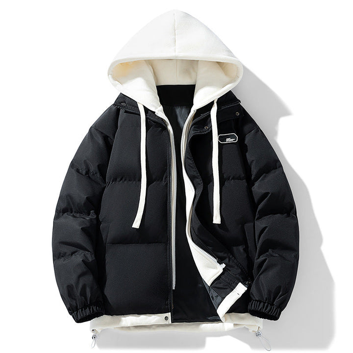 Rex | Men's Quilted Hooded Puffer Jacket