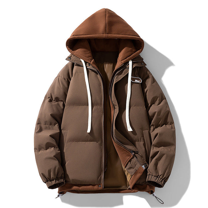 Rex | Men's Quilted Hooded Puffer Jacket