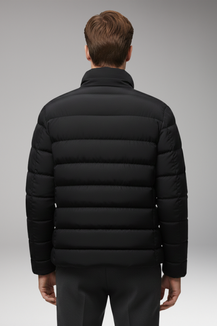 Nigel | Men's Quilted Stand Collar Jacket
