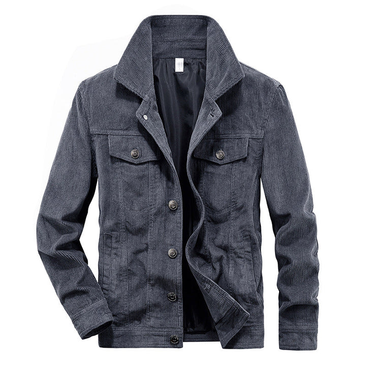 Hugh | Men's Corduroy Trucker Jacket