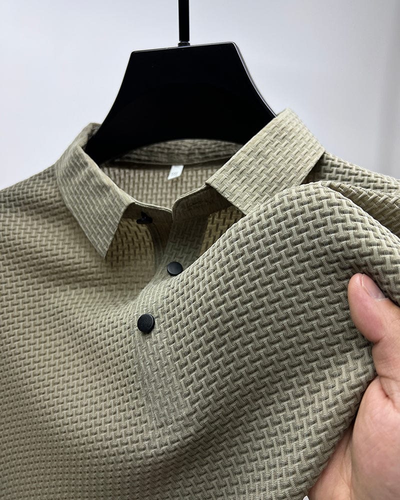 Curtis | Men's Breathable Mesh Polo Shirt