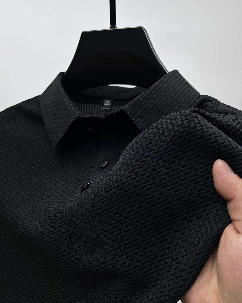Curtis | Men's Breathable Mesh Polo Shirt