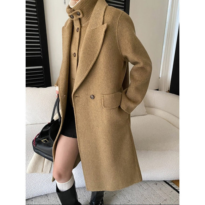 Tamsin | Women's Oversized Double-Breasted Longline Coat