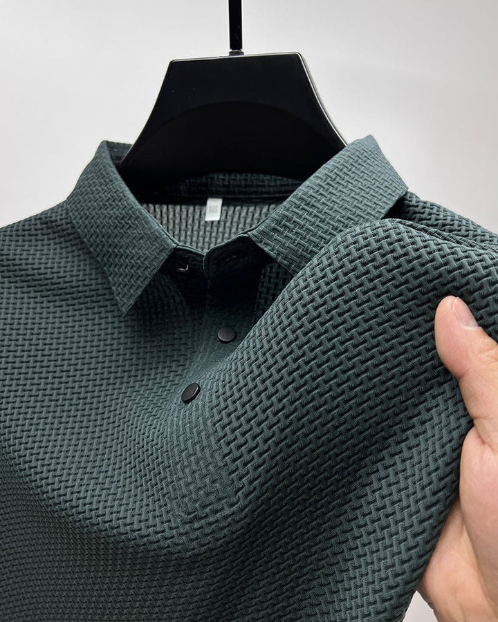 Curtis | Men's Breathable Mesh Polo Shirt