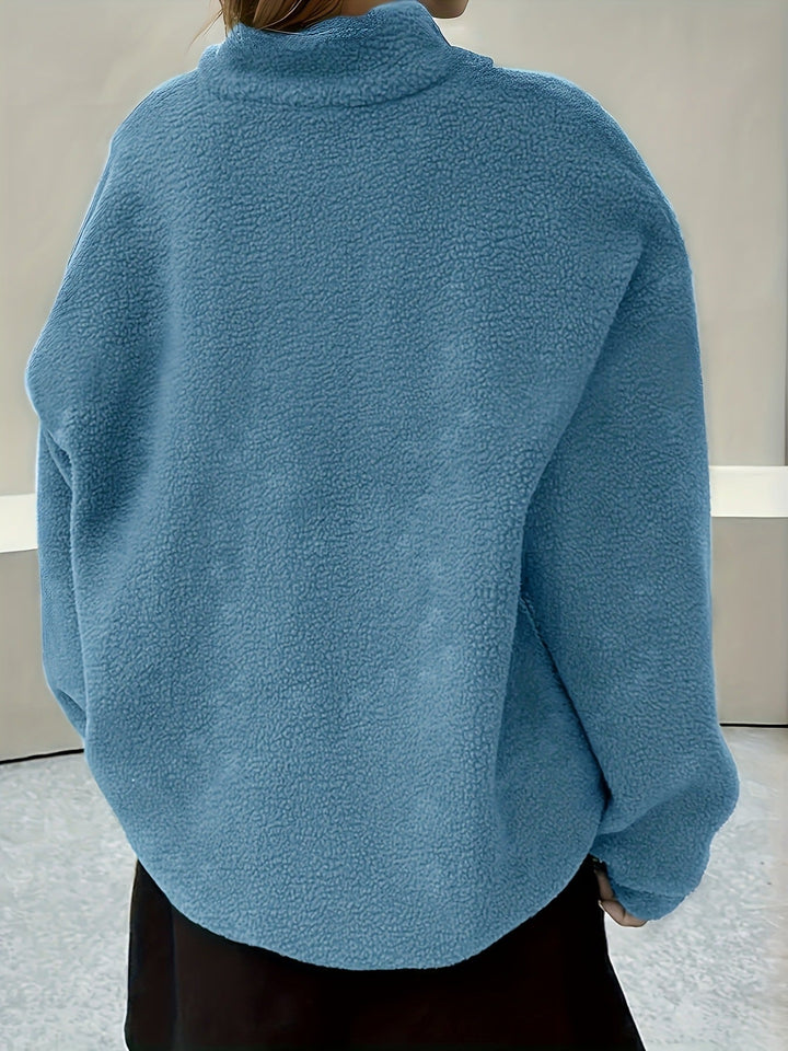 Morwenna | Women's Fleece Half-Zip Pullover