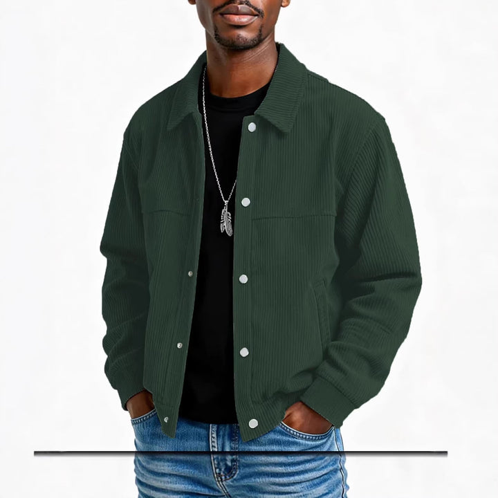 Gavin | Men's Corduroy Button-Up Jacket