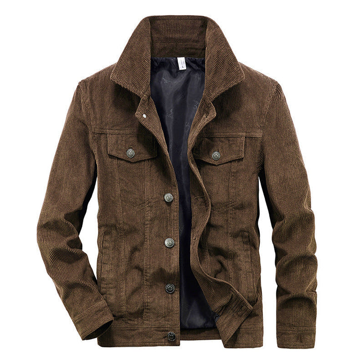 Hugh | Men's Corduroy Trucker Jacket