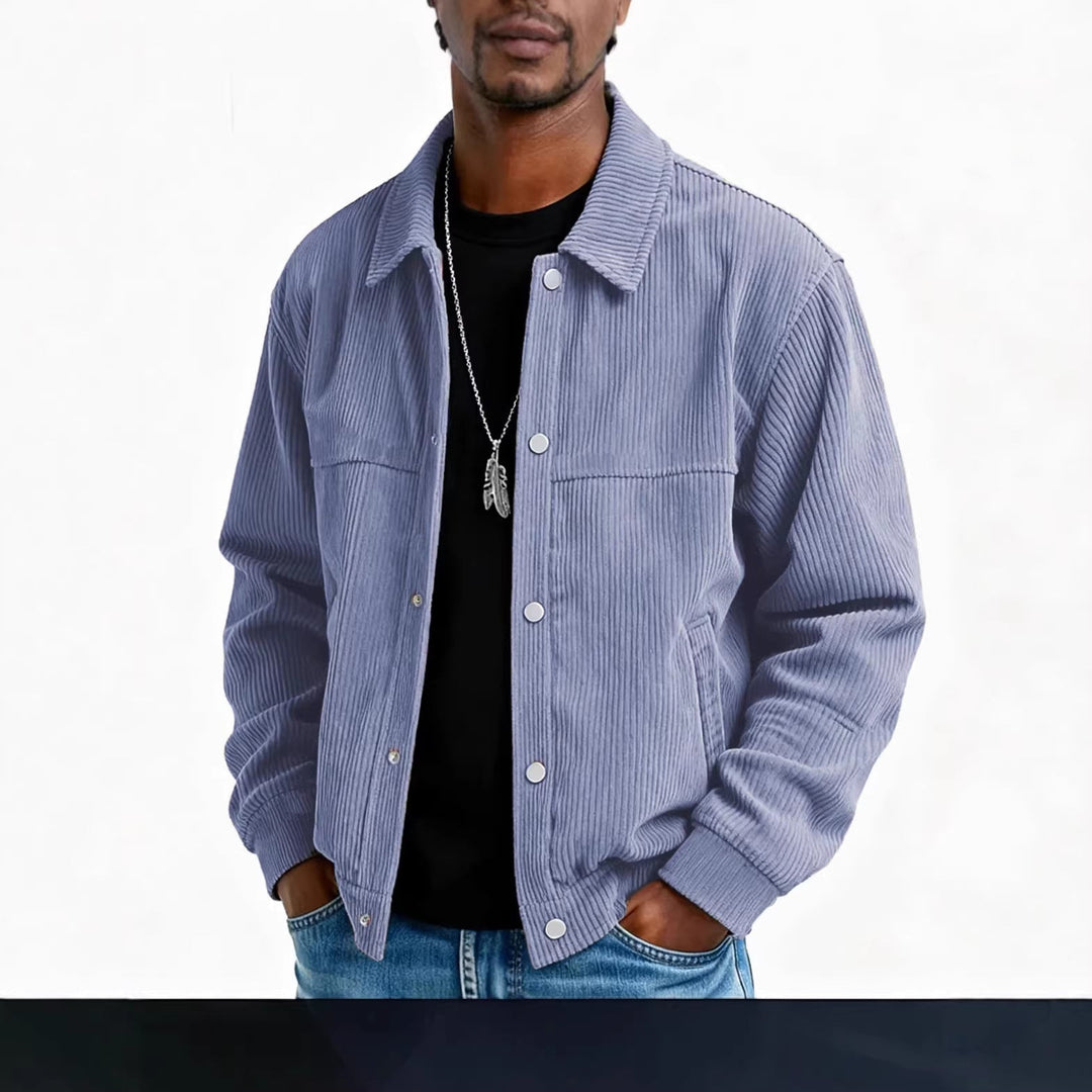 Gavin | Men's Corduroy Button-Up Jacket