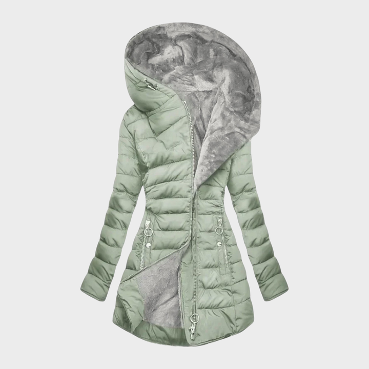 Winifred | Women's Long Quilted Puffer Coat