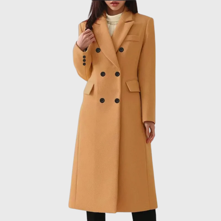 Iona | Women's Classic Tailored Wool-Blend Coat