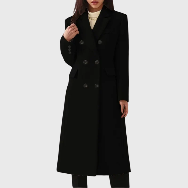 Iona | Women's Classic Tailored Wool-Blend Coat