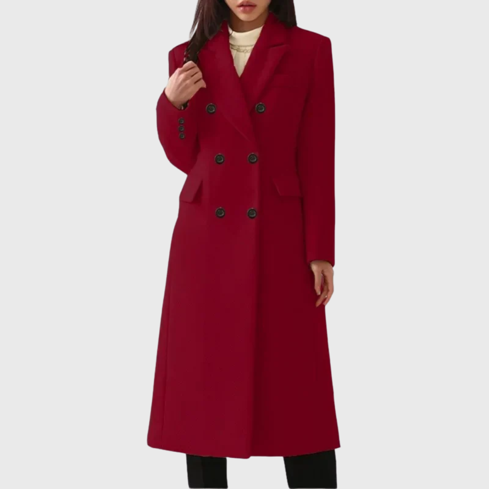 Iona | Women's Classic Tailored Wool-Blend Coat