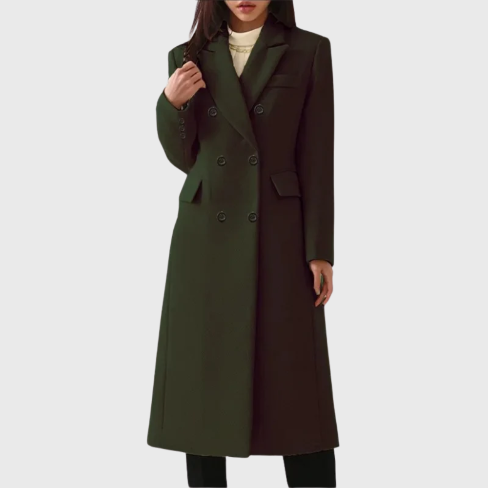 Iona | Women's Classic Tailored Wool-Blend Coat