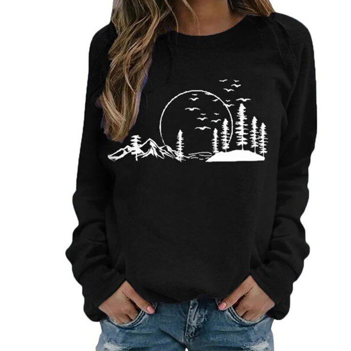 Eileen | Women's Relaxed Fit Graphic Sweatshirt