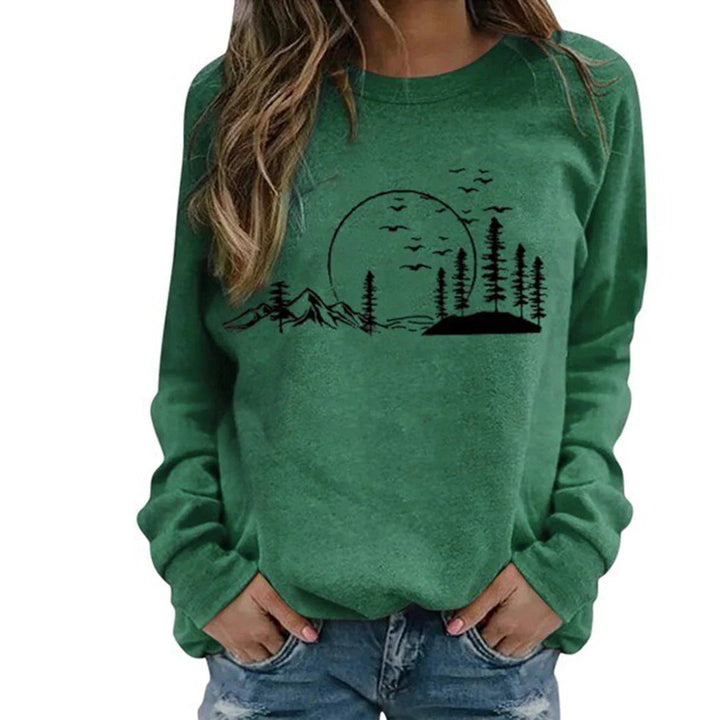 Eileen | Women's Relaxed Fit Graphic Sweatshirt