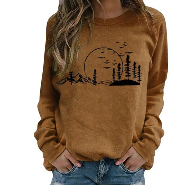 Eileen | Women's Relaxed Fit Graphic Sweatshirt