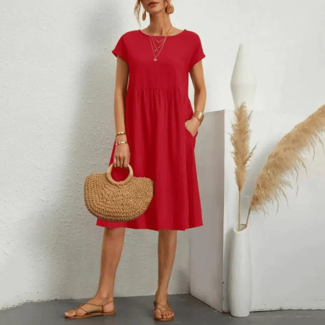 Women's Flowy Midi Sundress