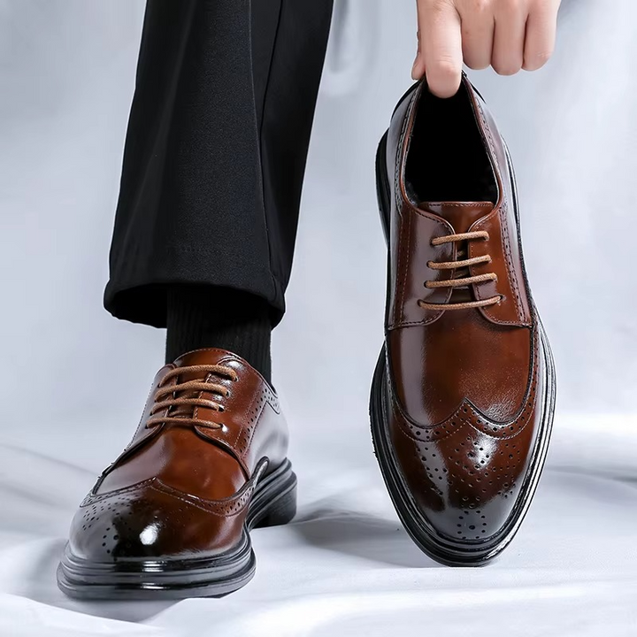 Jude | Men's Classic Wingtip Formal Shoes