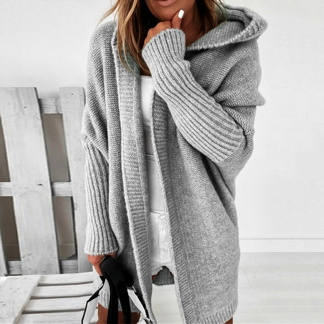 Eugenia | Women's Oversized Hooded Knit Cardigan