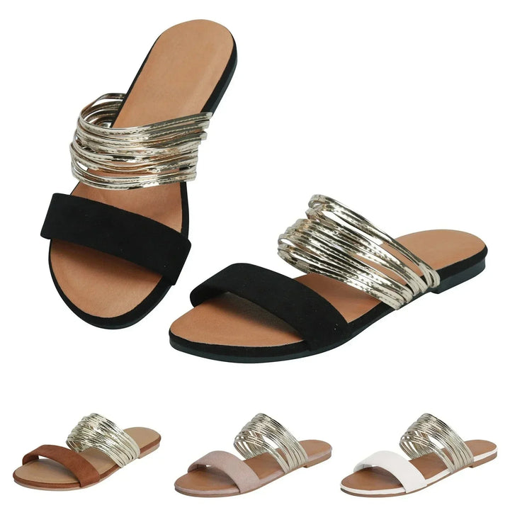 Women's Suede Orthopedic Slides