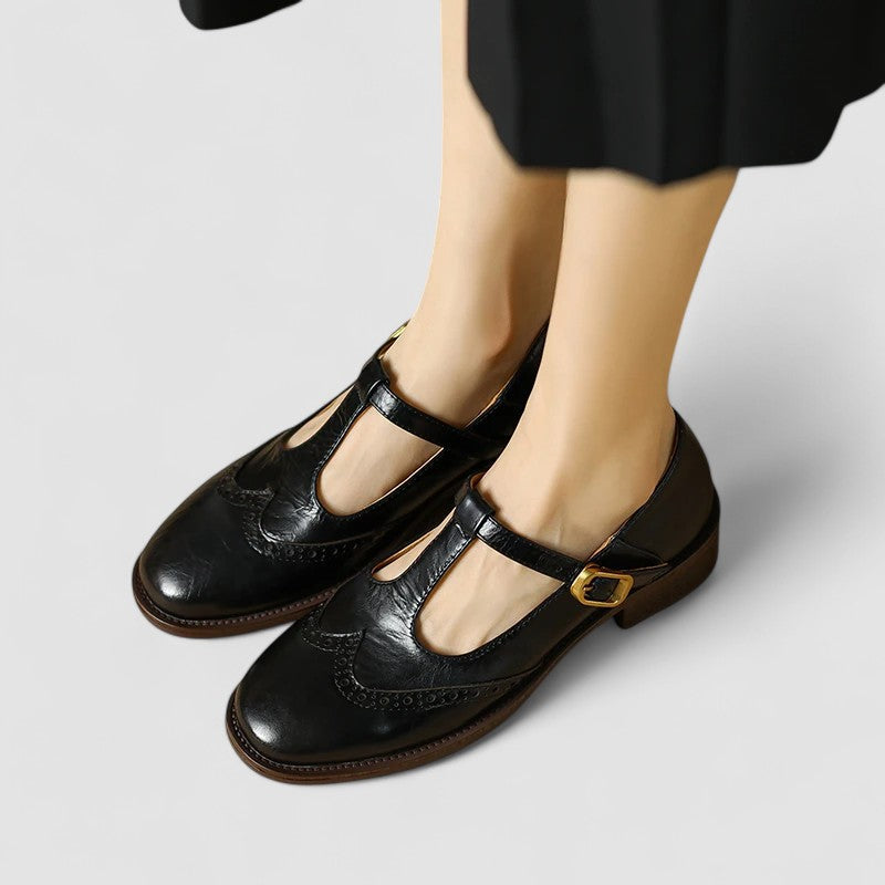Women's Orthopedic Mary Jane Shoes Low Heel – Glensonhudson
