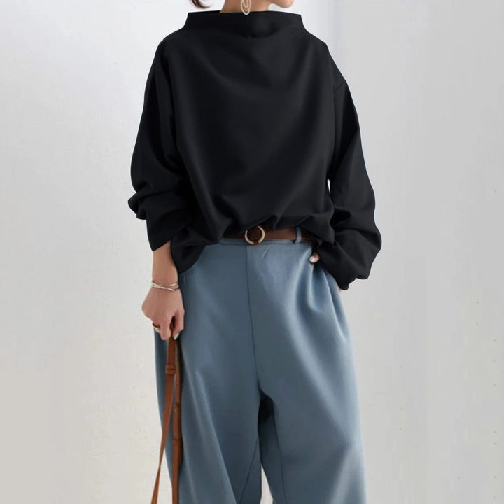 Aurelia | Women's Relaxed Fit High Neck Top