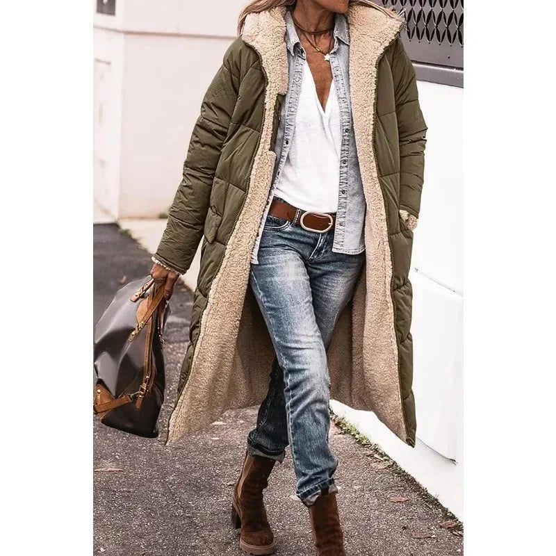 Valerie | Women's Lined Winter Trench Coat