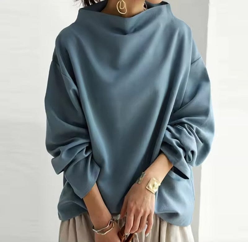 Aurelia | Women's Relaxed Fit High Neck Top
